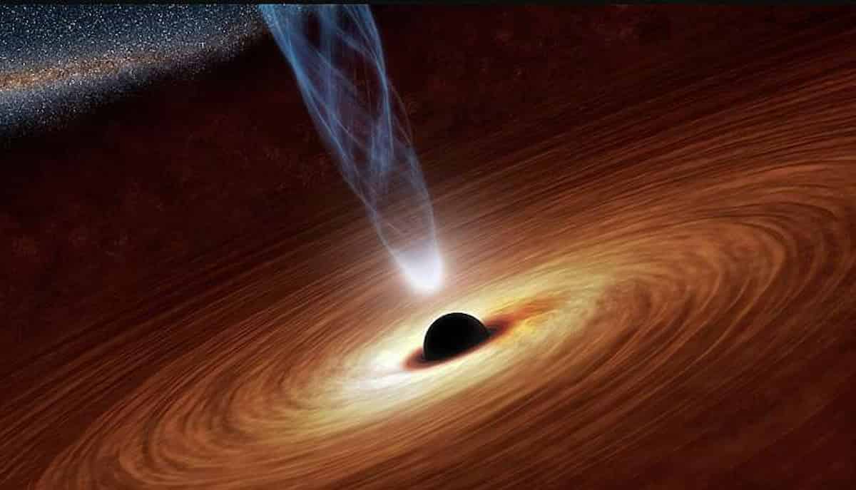 Kerr Kara Delikleri Yeni Fizik Yasalarını Nasıl Güçlendirir? Hızla dönen bir kara delik. Kredi: Avrupa Uzay Ajansı, 2013.